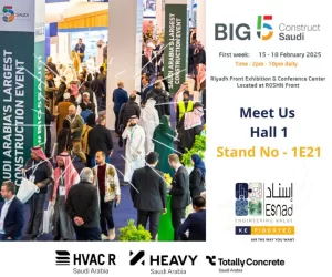 Discover the Future of HVAC in Saudi Arabia Meet us in Big 5 Construct Saudi 2025 at Stand 1E21, Hall 1